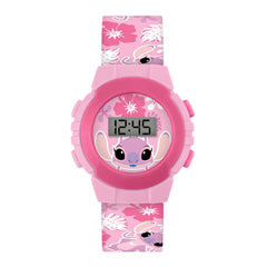 Disney Lilo And Stitch Angel Pink Digital Watch