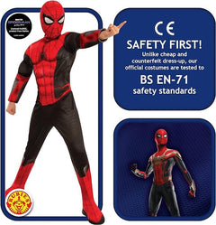Spider-Man Red and Black Deluxe Costume - Medium