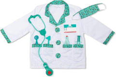 Melissa & Doug Doctor Dress-up Costume Set