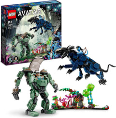 LEGO Avatar Neytiri & Thanator vs. AMP Suit Quaritch 75571