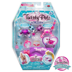 Twisty Petz Blingz- Ice Queen Kitty and Purple Princess Kitty