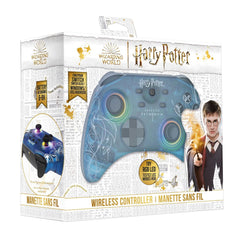 Harry Potter RGB Wireless Nintendo Switch Controller - Translucent Patronus