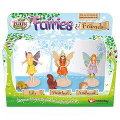 My Fairy Garden Fairies & Friends 3 Pack Lily, Heather, Andrena
