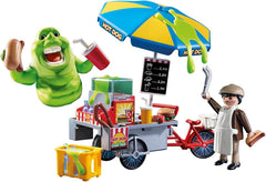 Playmobil Ghostbusters Hot Dog Stand with Slimer 9222