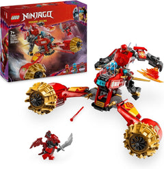 LEGO NINJAGO Kai’s Mech Storm Rider 2in1 Ninja Toy Set 71830