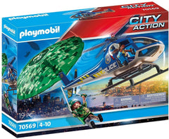 Playmobil City Action Police Parachute Search 70569