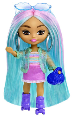 Barbie Extra Mini Minis Doll with Blue Hair