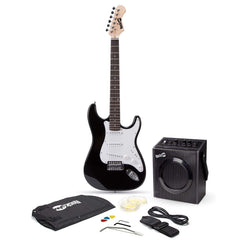 RockJam Elec Guitar Super Kit Black