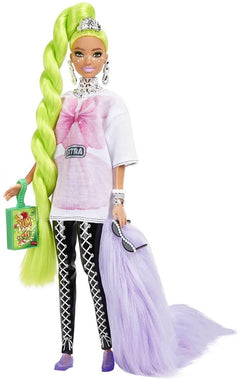 Barbie Extra Neon Green Hair Fashion Doll