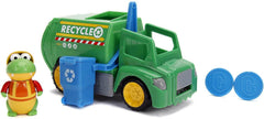 Ryan's World Recycle Truck and Gus Figure