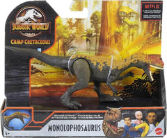 Jurassic World Savage Strike Monolophosaurus Figure