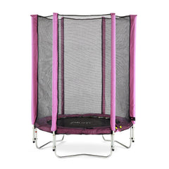 Plum Junior 4.5ft Trampoline and Enclosure - Pink