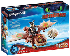 Playmobil Dragon Racing: Fishlegs and Meatlug 70729
