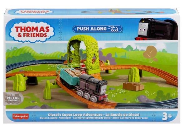 Thomas Friends Push Along Track Set Diesel – BargainMax