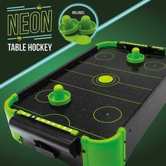 Neon Air Hockey Table