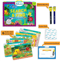 Skillmatics Search & Find Write and Wipe Activity Mats