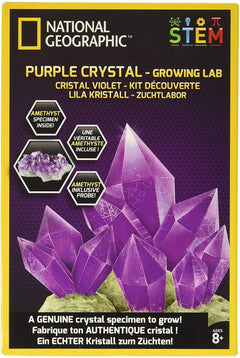 National Geographic Purple Crystal Growing Kit