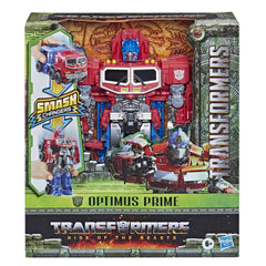 Transformers Rise of the Beasts Smash Changer Optimus Prime Figure