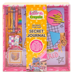 Crayola L.O.L. Surprise! Decorate Your Own Secret Journal