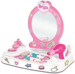 Dolu Table Top Vanity Set With Mirror