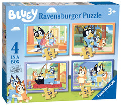 Ravensburger Bluey 4 in a Box Puzzle