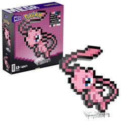 MEGA Pokemon Mew Pixel Art Construction Set
