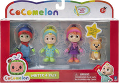 CoComelon Winter 4 Figure Pack