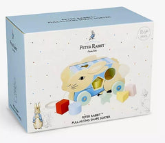 Peter Rabbit Wooden Pull Along Toy Shape Sorter