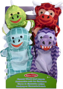 Melissa & Doug Dinosaur Friends Hand Puppets
