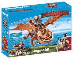 Playmobil DreamWorks Dragons Fish Legs and Meat Lug 9460