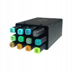 Deco Time Twinmarkers In Deco Tray 12 Pack - Green
