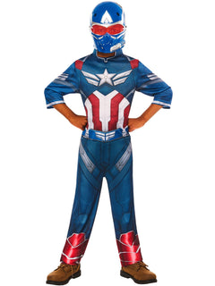 Brave New World Captain America Classic 9-10 Years Costume