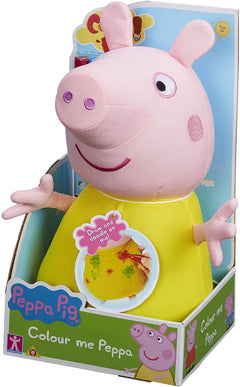 Peppa Pig Colour me 30cm Peppa Plush