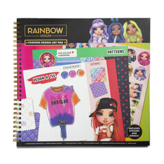 Rainbow High Fashion Design Art Pad