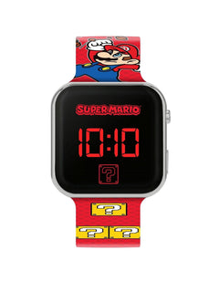 Nintento Super Mario Printed Strap LED Watch
