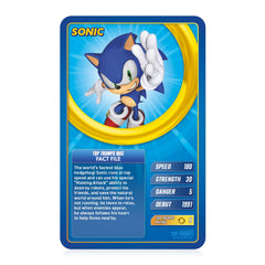 Sonic Top Trumps Specials Card Game