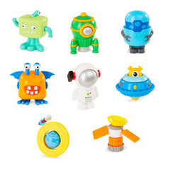 Toy Mania Fidget Go Space Fidget Toy 8 Pack Assortment