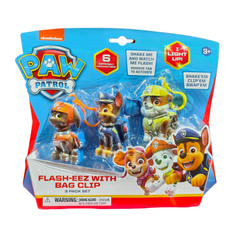 PAW Patrol Flash-Eez Zuma, Chase & Rubble 3 Pack