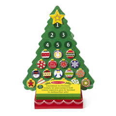 Melissa & Doug Countdown to Christmas Wooden Advent Calendar