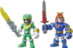 Power Rangers Playskool Heroes 2 Pack Green