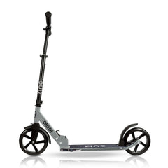 Zinc Big Wheeled Folding Cruise Scooter - Grey