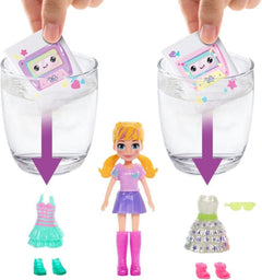 Polly Pocket Disco Dance Fashion Reveal Doll