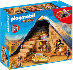 Playmobil 5386 History Pharoahs Pyramid with Hidden Tombs and Traps