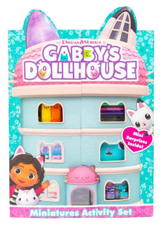 Gabby's Dollhouse Miniatures Activity Stationery Set