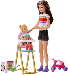Barbie Babysitter Feeding Time