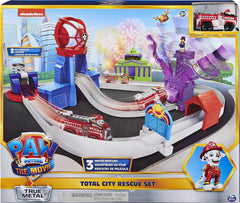 Paw Patrol True Metal The Movie: Total City Rescue Playset
