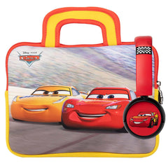Pebble Gear Disney Cars Carry Bag and Headphones Travel Bundle