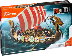 Mega Construx Viking Longship Warship Probuilder