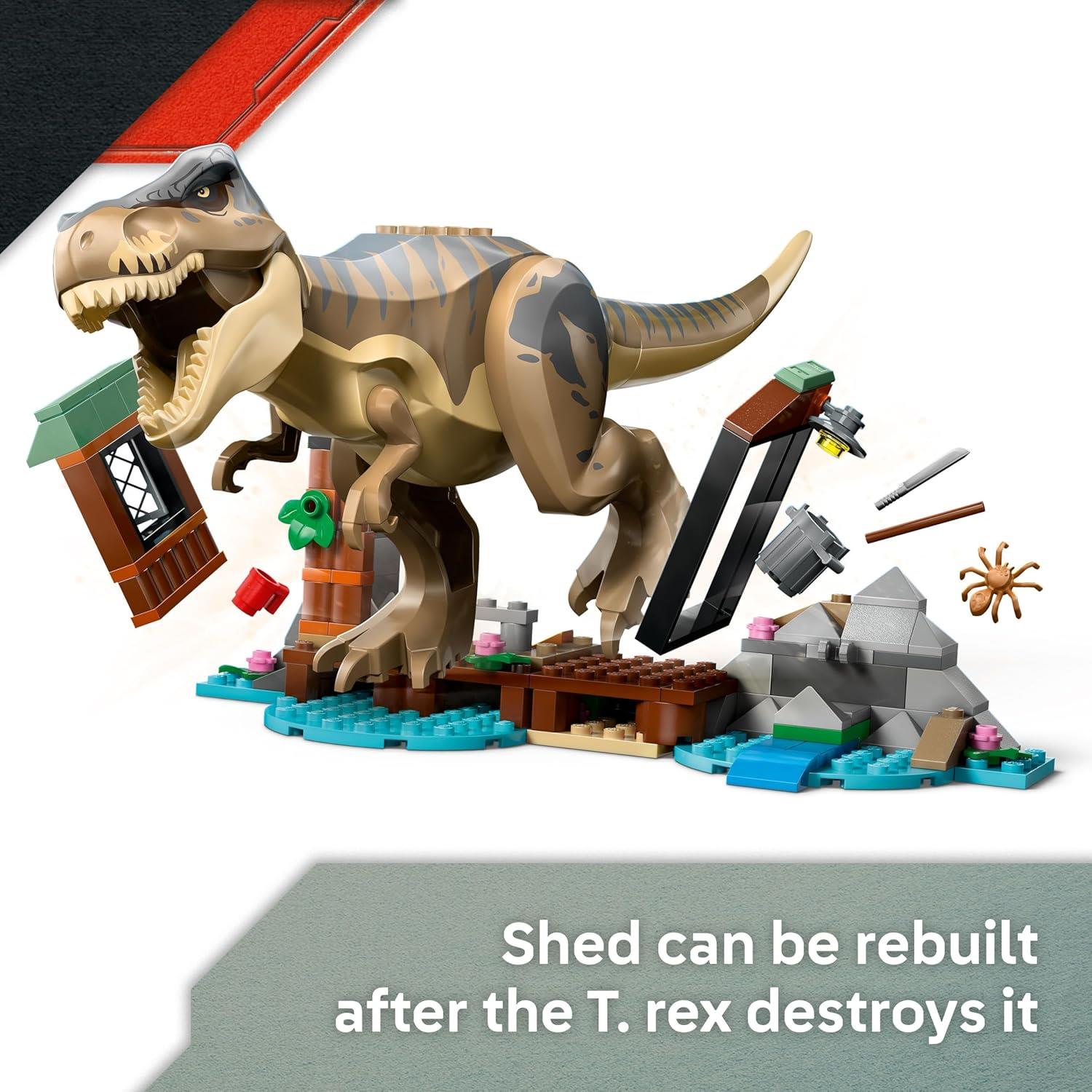 LEGO Jurassic World T. rex River Escape 76975 – BargainMax
