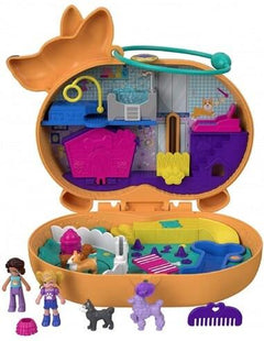 Polly Pocket World Corgi Cuddles Compact